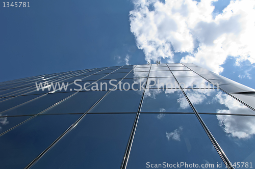 Image of Office building on a blue sky