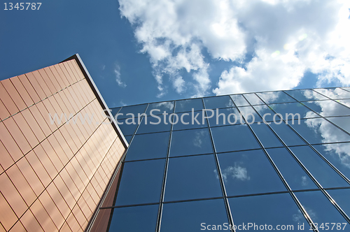 Image of Office building on a blue sky