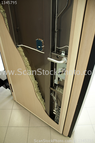 Image of Mechanism of armored door
