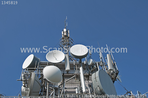 Image of Transmitters, antennas and repeaters 