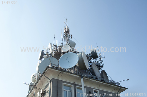 Image of Transmitters, antennas and repeaters 