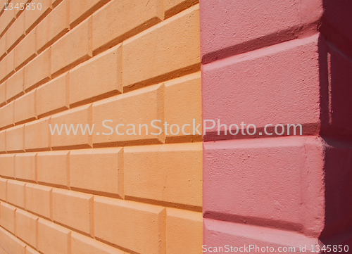 Image of Wall of fairy-tale castle
