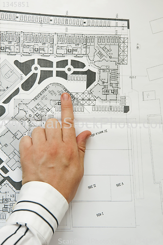 Image of Sketch plan of building construction