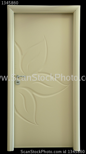 Image of Wooden new classic door
