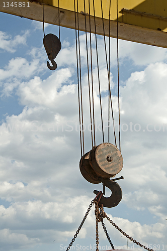 Image of Two lifting hooks