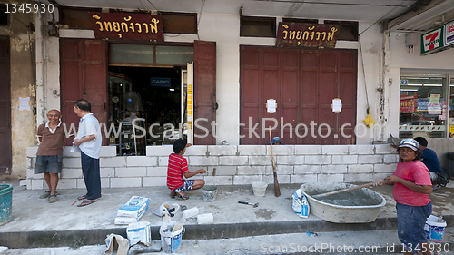 Image of Monsoon season in Ayuttaya, Thailand 2011