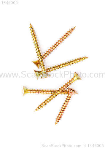 Image of Yellow screws 