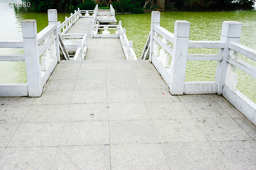 Image of Chinese traditional style bridge