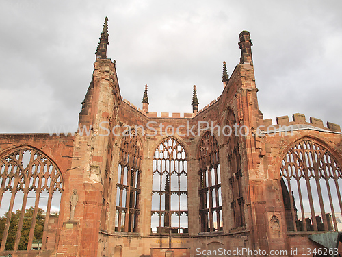 Image of Coventry Cathedral ruins