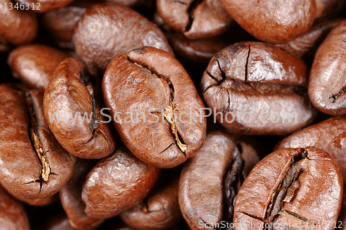 Image of Coffee beans background