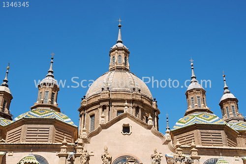 Image of Basilica-Cathedral of Our Lady of the Pillar in Zaragoza