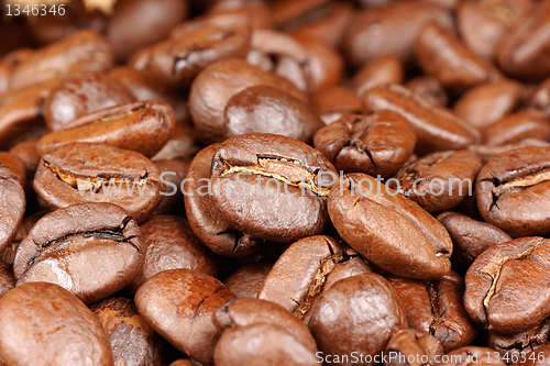 Image of Coffee beans background