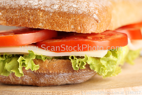 Image of Italian panino sandwich