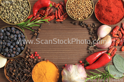 Image of Spices and herbs