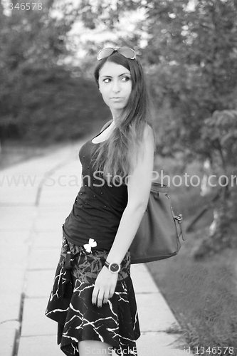 Image of Beautiful young woman