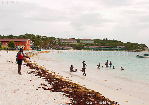 Image of Children at the beach