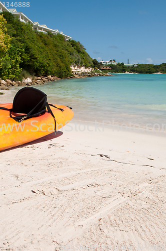 Image of Kayak on beach