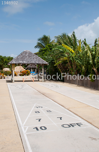 Image of Shuffleboard court