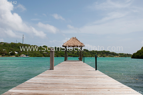 Image of Hut on jetty