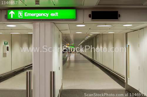 Image of Emergency exit sign