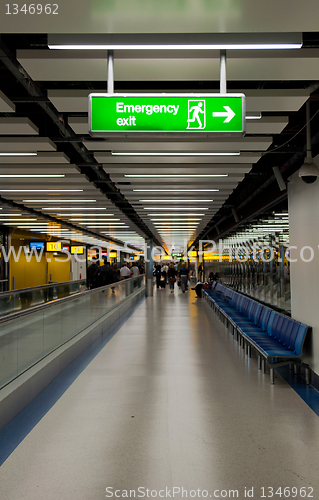 Image of Emergency exit sign