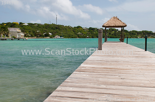 Image of Hut on jetty