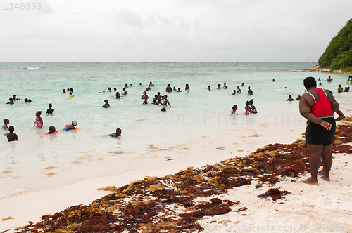 Image of Children at the beach