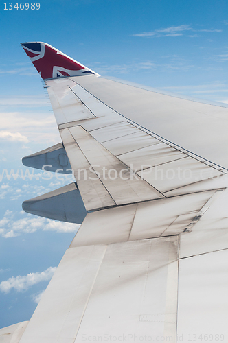 Image of Boeing 747 wing