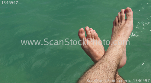 Image of Relaxing on lake