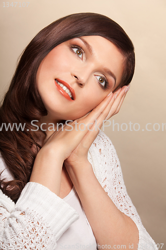 Image of Calm beauty portrait