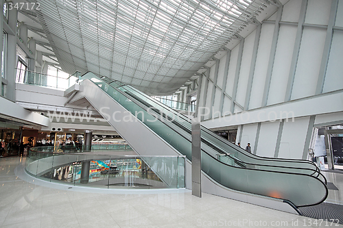 Image of Escalator in the shopping mall