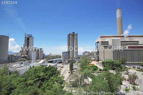 Image of coal fired power station