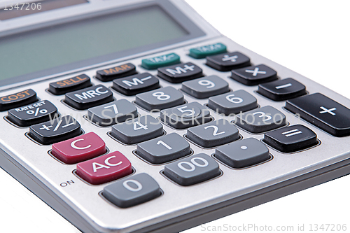 Image of Large calculator. 