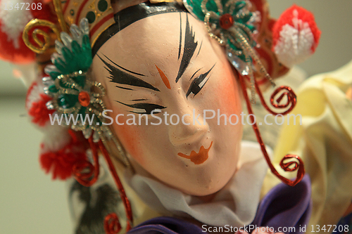 Image of chinese opera dummy