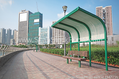 Image of Summer day in public city park