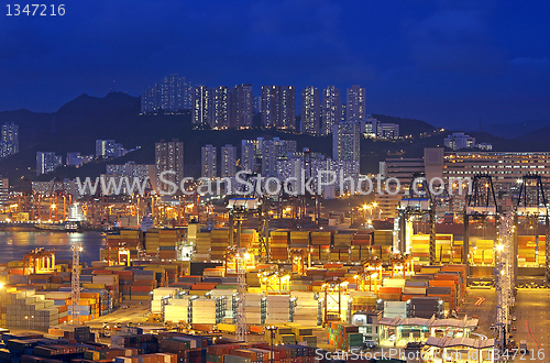 Image of container terminal
