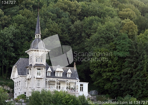 Image of hillside house