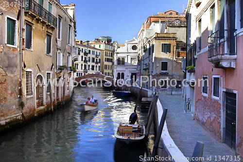Image of Canal in Venice 