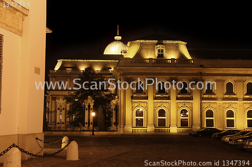 Image of Buda Castle in Budapest, Hungary