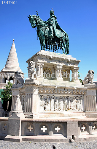 Image of Fisherman's bastion in Budapest, Hungary