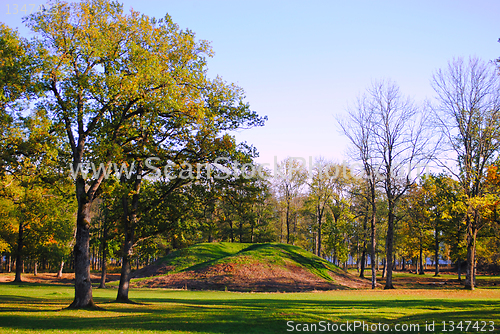 Image of Borre mound cemetery