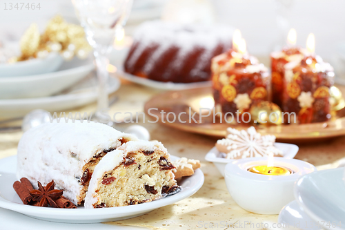 Image of Christmas stollen