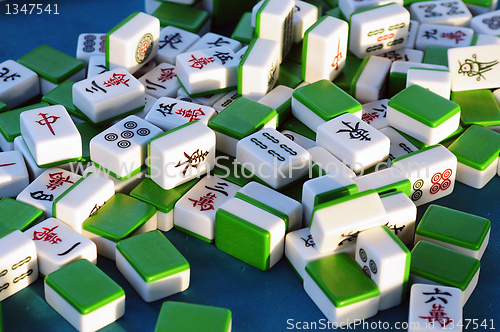 Image of Mahjong tiles