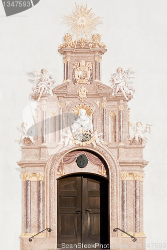 Image of door Benediktbeuern