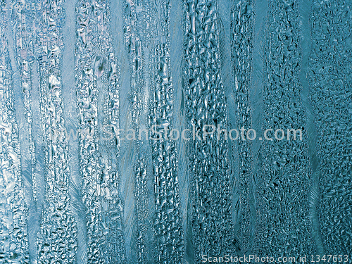 Image of frost and drops texture