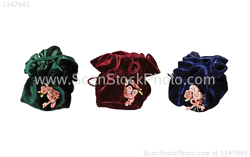 Image of Velvet bags