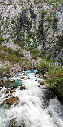 Image of Ljuta river Montenegro