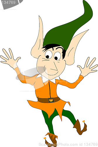 Image of Elf. Halloween