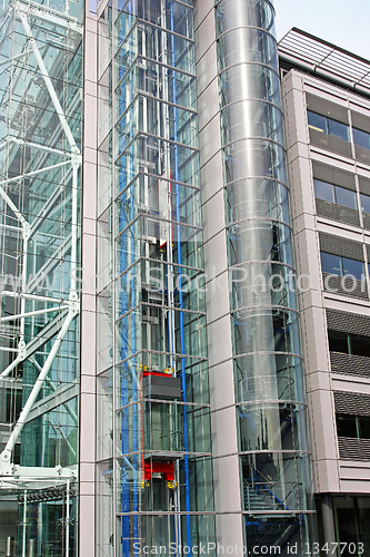Image of Glass lift shaft