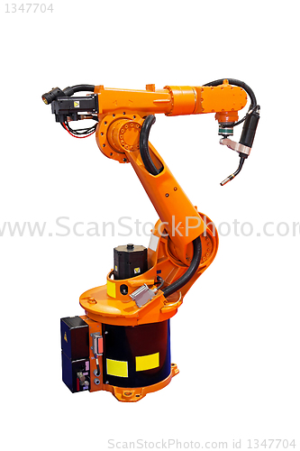 Image of Robot welder